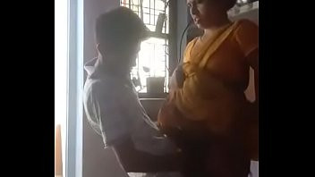 Play Owner Son Fucking Maid while Cooking