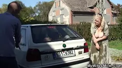 Play Cheating Granny Catches Step-Son's Dick