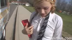 Play Truck Stop Blowjob: Teen Blonde Pornstar Lexi Belle