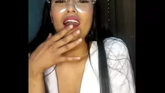 Play Sexy Brunette Housewife Masturbates with Dildo on Chair