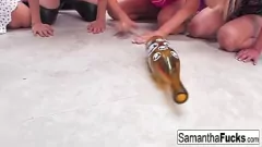 Play Samantha Saint's Birthday Orgy: Wild Sex, Blowjobs & Cumshots