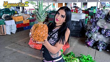 Play MAMACITAZ - Brunette Latina Melina Zapata Say No To Market Chores And Goes To Fuck