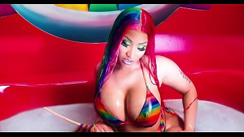 Play Nicki Manaj - TROLLZ - Sexy Moments - Tit juggle ass shake.